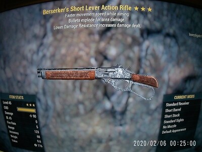 Beserkers Explosive FMS Lever action Rifle