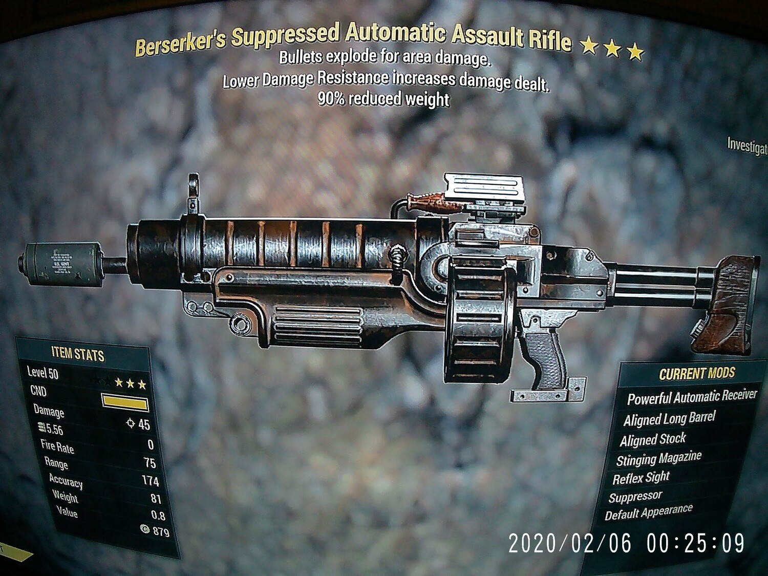 Berserkers Explosive 90 Assault Rifle