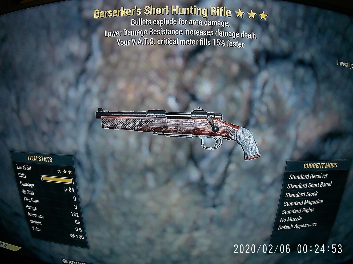 Berserkers Explosive 15 Hunting Rifle