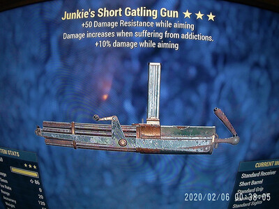 Junkies 25/50 Gatling Gun
