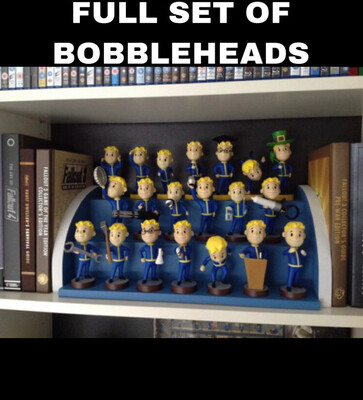 Camp Display: FULL SET OF BOBBLEHEADS
