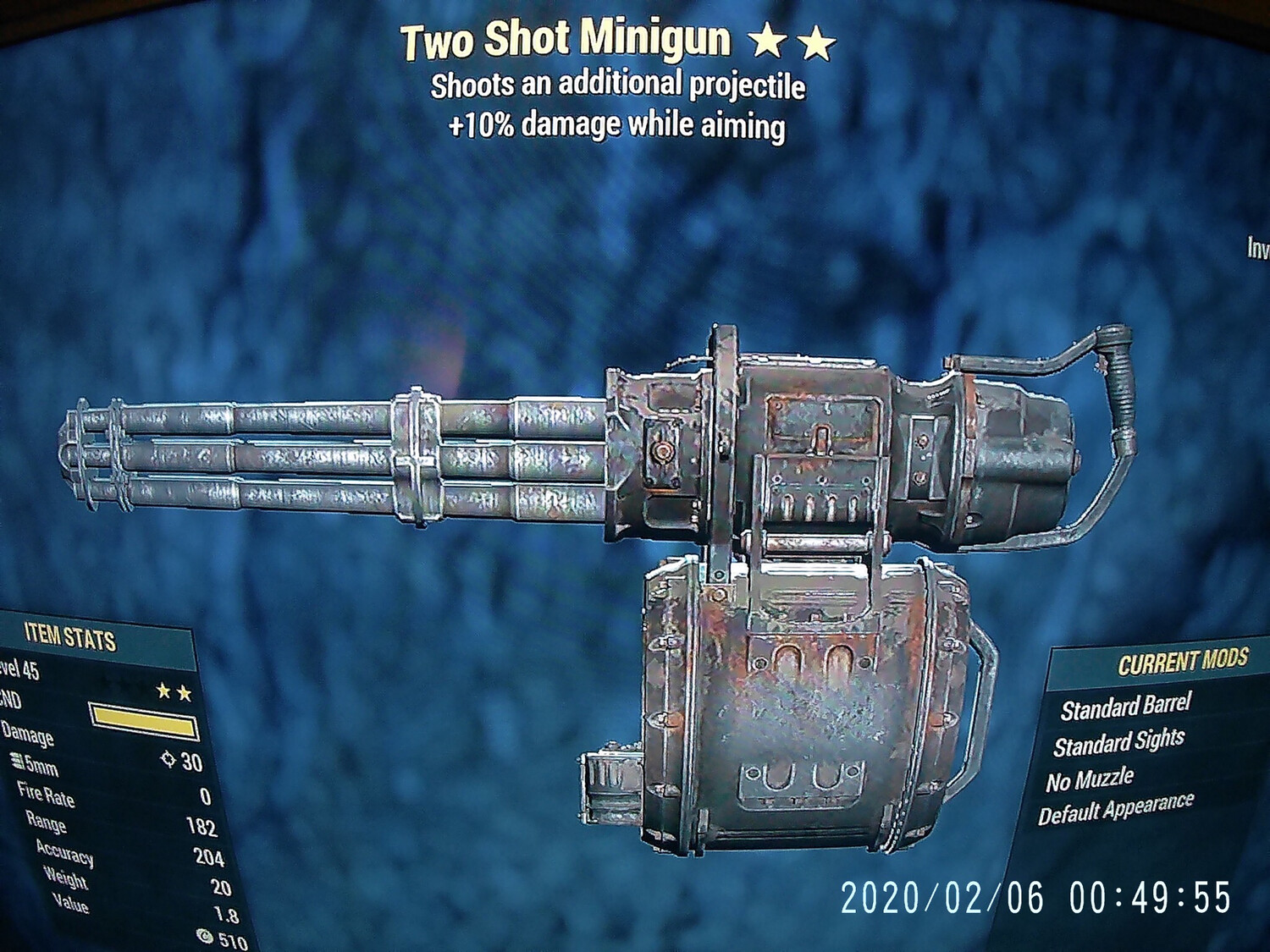 Two Shot 25 Minigun