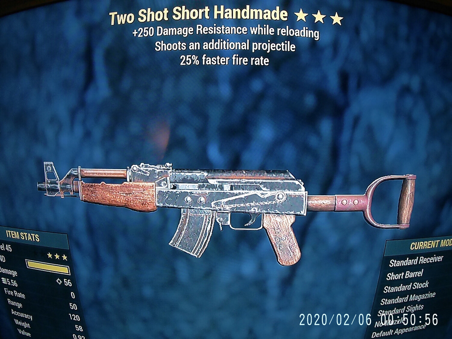 Two Shot 25/250 Handmade