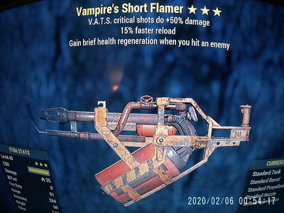 Vampire 50/15 Napalmer/Flamer
