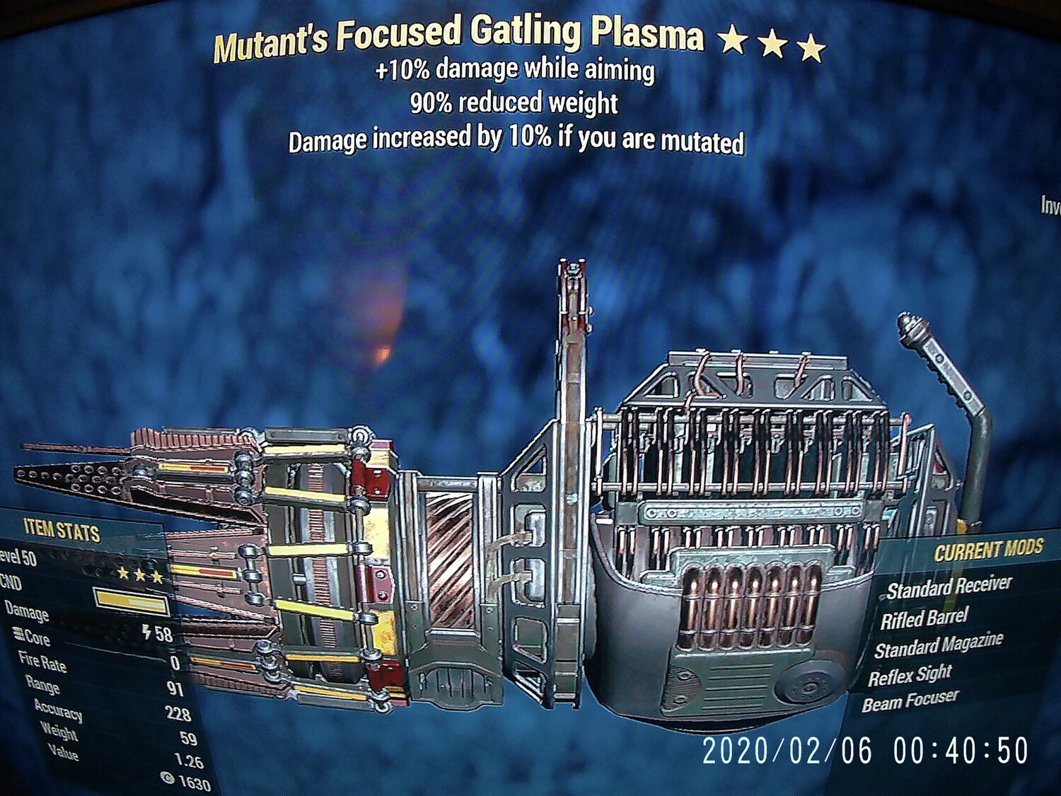 Mutants 25/90 Gatling Plasma