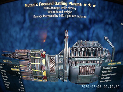Mutants 25/90 Gatling Plasma