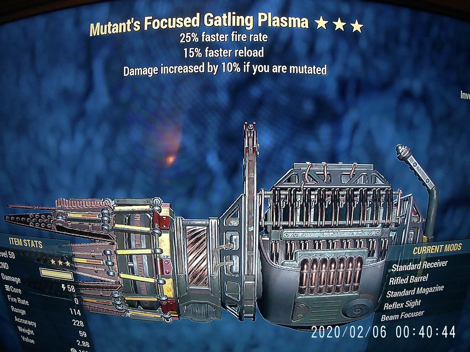 Mutant 25/15r Gatling Plasma