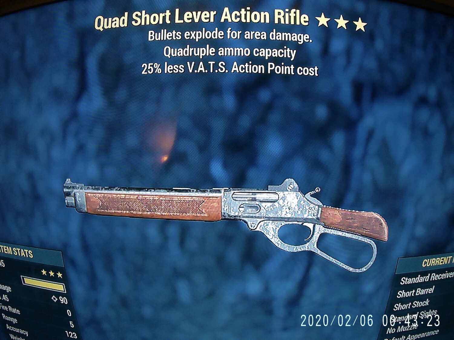 Quad Explosive 25 Lever Action