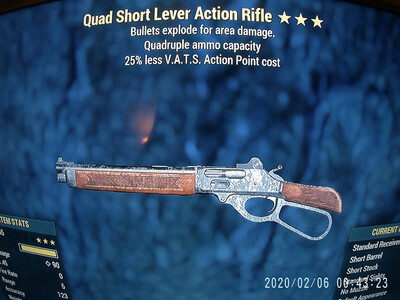 Quad Explosive 25 Lever Action