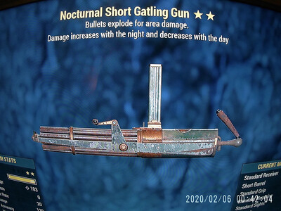 Nocturnal Explosive Gatling Gun