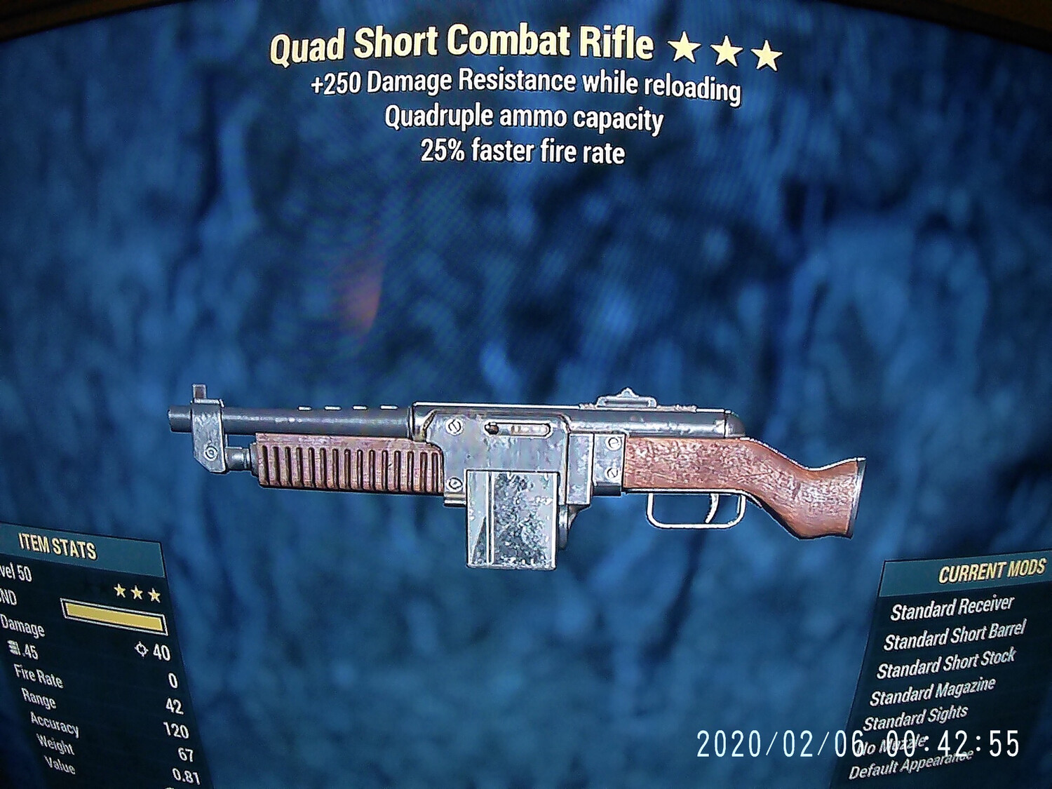 Quad 25/250 Combat Rifle