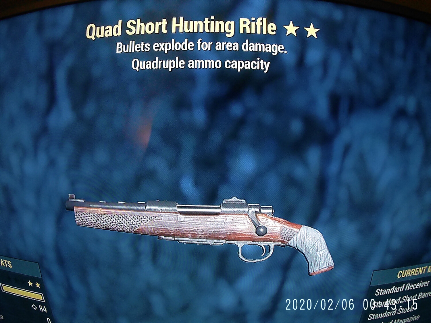 Quad Explosive Hunting Rifle