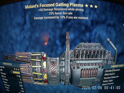 Mutant 25/50 Gatling Plasma
