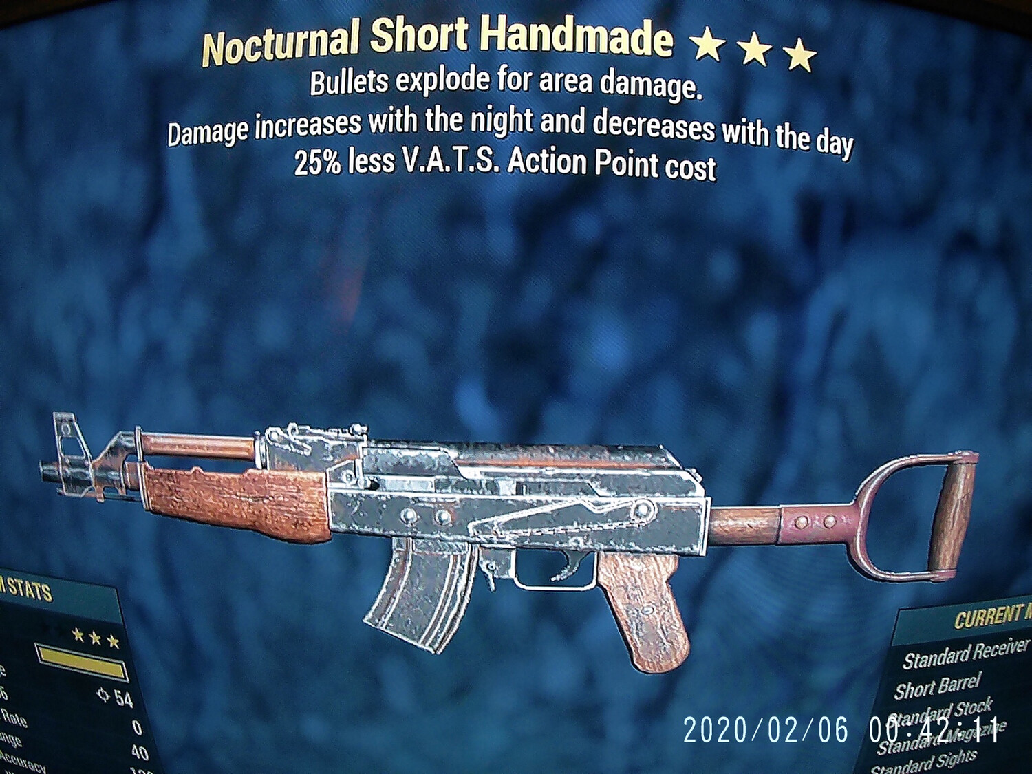 Nocturnal Explosive 25 Handmade