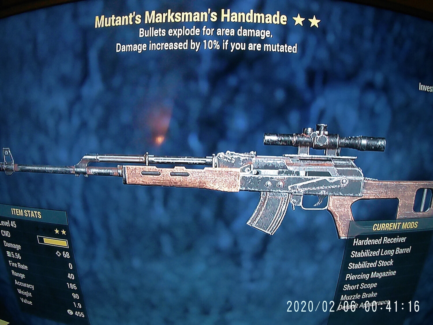 Mutant Explosive Handmade