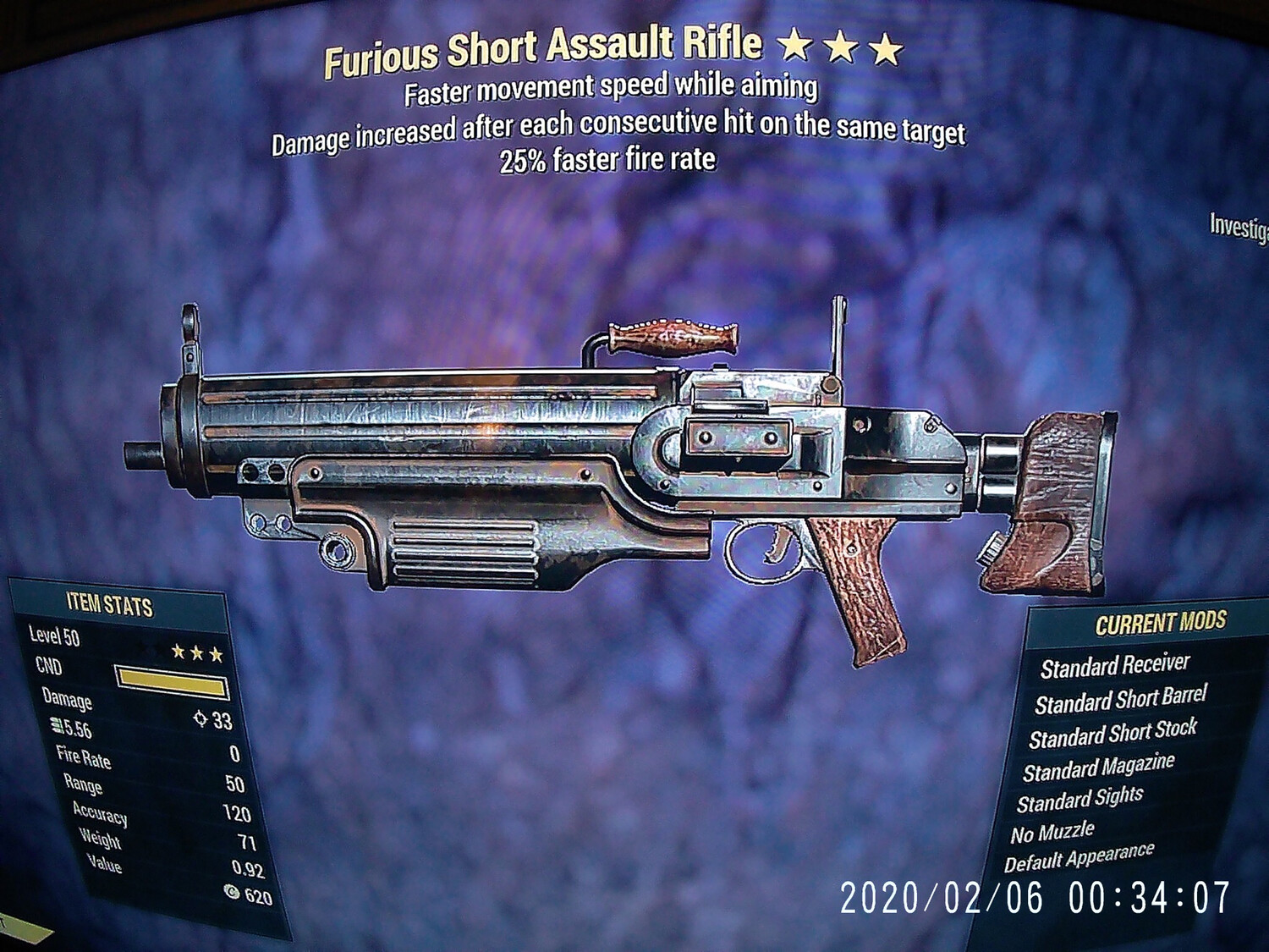 Furious 25/FMS Assault Rifle