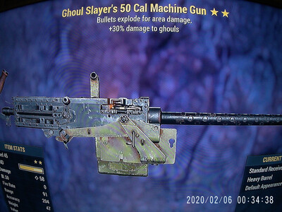 Ghoul Slayers Explosive 50 Cal Machine Gun