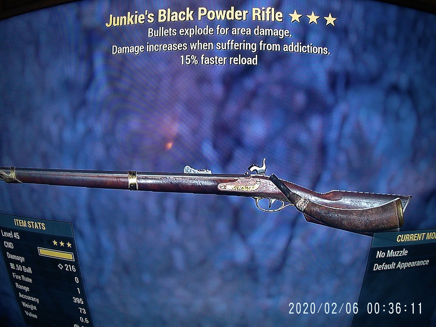 Junkie Explosive 15 Powder Rifle