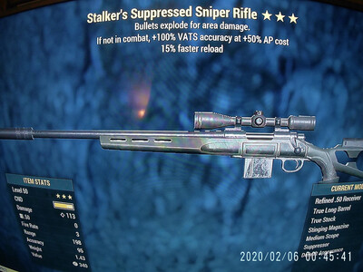 Stalker Explosive Sniper Rifle