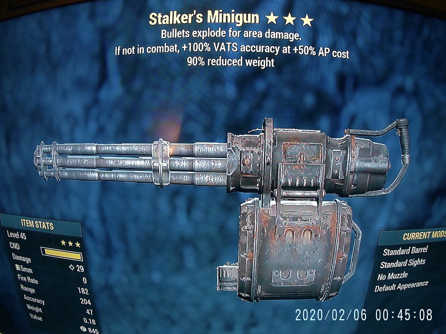 Stalkers Explosive Minigun