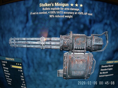 Stalkers Explosive Minigun