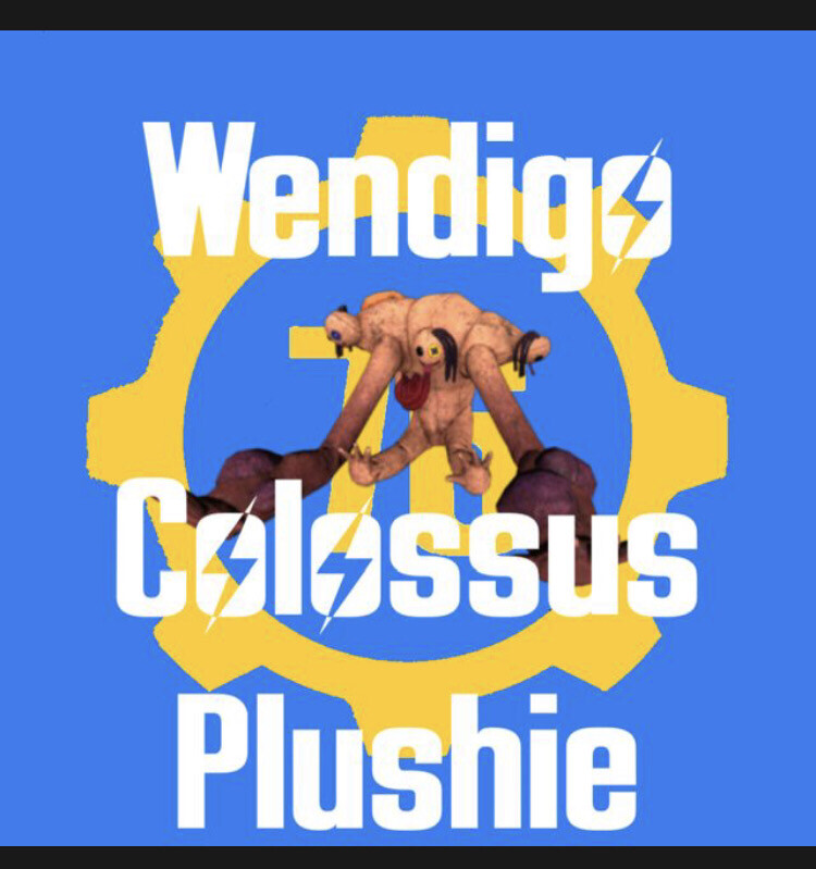 Wendigo Colossus Plushie