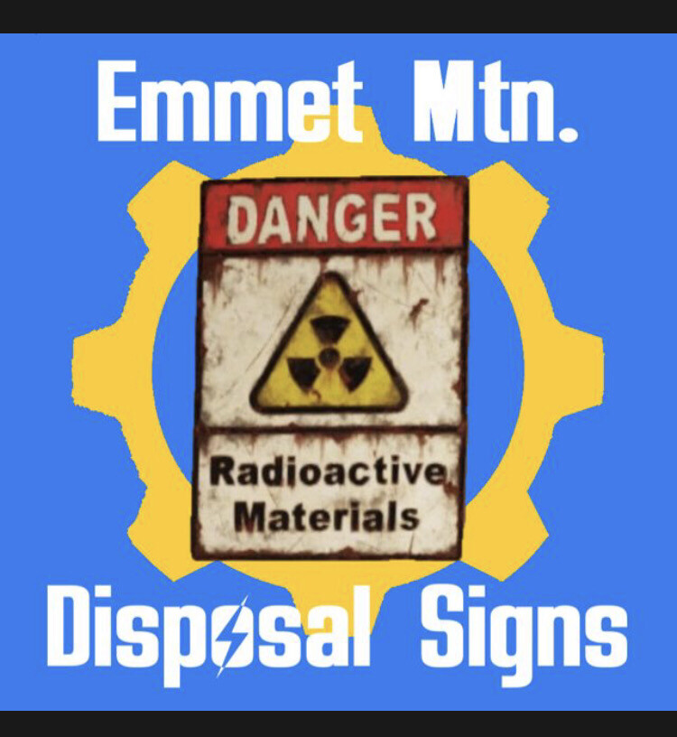 Emmet Mountain Sign
