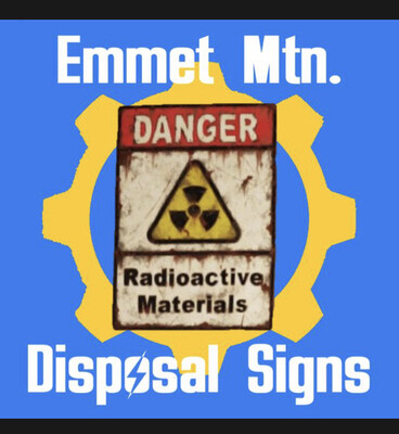 Emmet Mountain Sign