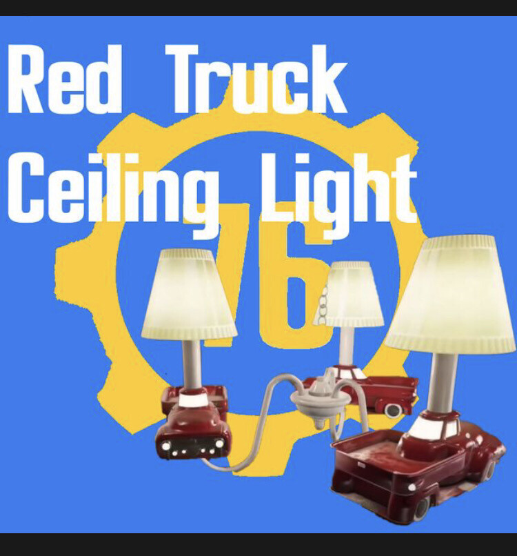 Red Truck Ceiling Lights