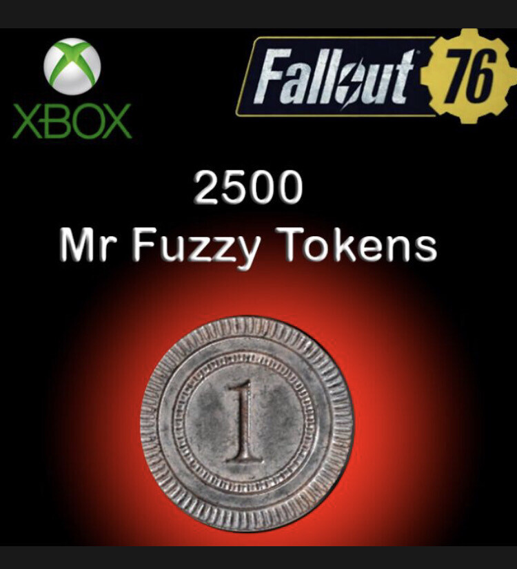 Mr. Fuzzy Tokens X2500