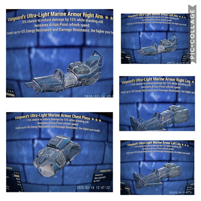 Vanguard Marine AP Refresh Sentinel FULL SET Rare
