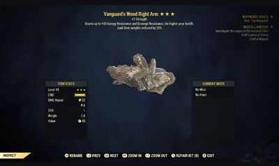 Vanguard 1S JWR Wood RA