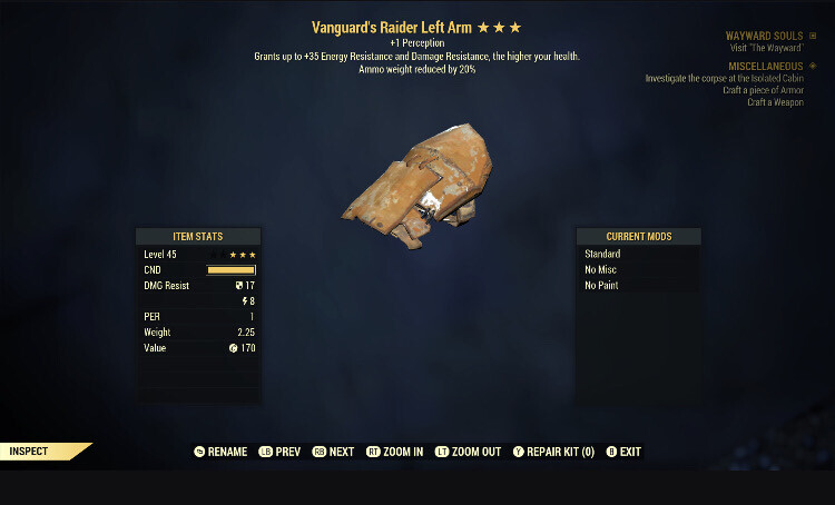 Vanguard Armor