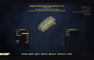 Vanguard PR Cavalier Combat Armor RA 