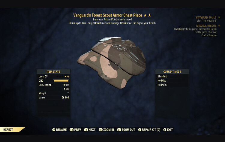 Vanguard Ap F Scout Chest