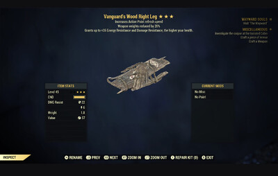 Vanguard AP WWR Wood RL