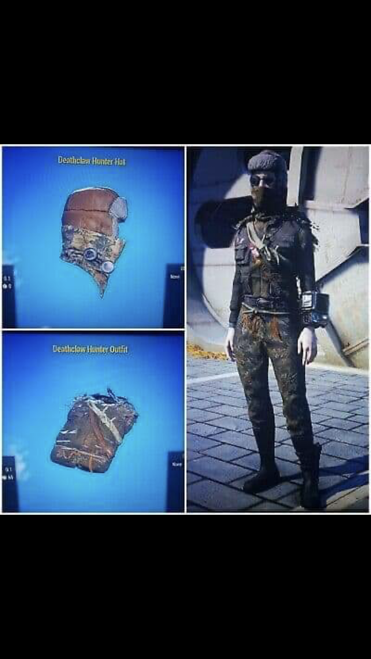 Deathclaw Hunter Outfit + Hat