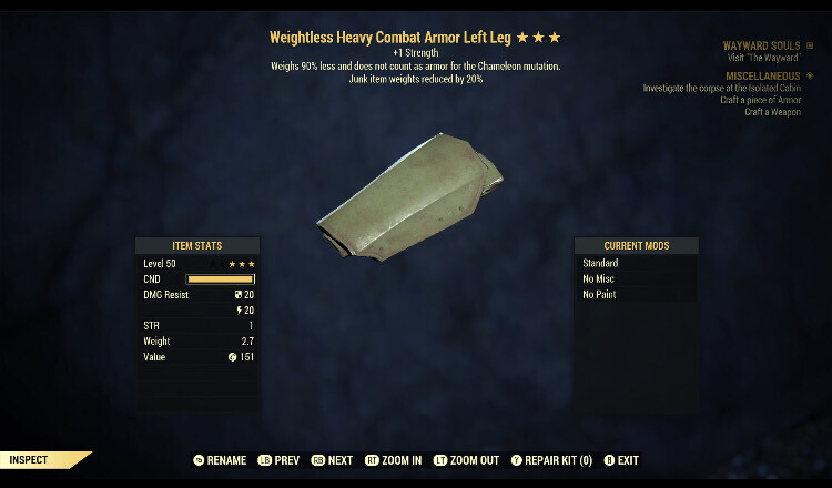 Weightless Combat JWR LL