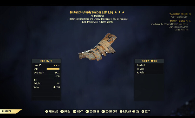 Mutant Raider JWR LL