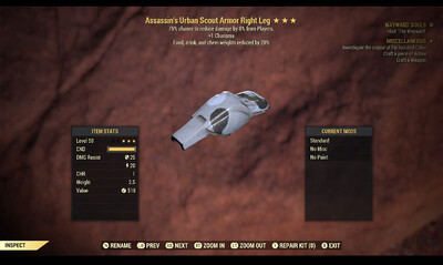 Assassins U Scout Fdc RL