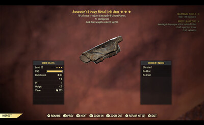 Assassins 1I/ JWR Metal LA