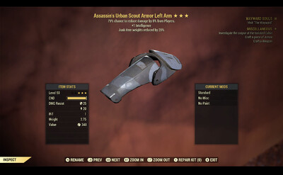 Assassins 1I  U Scout JWR LA