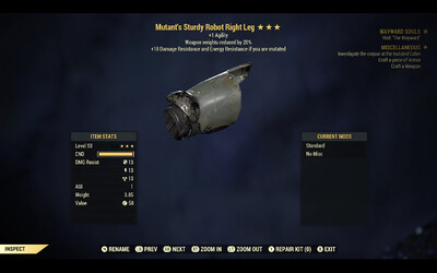 Mutant Robot WWR RL 