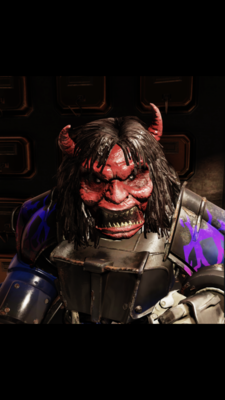 Fasnacht Demon Mask