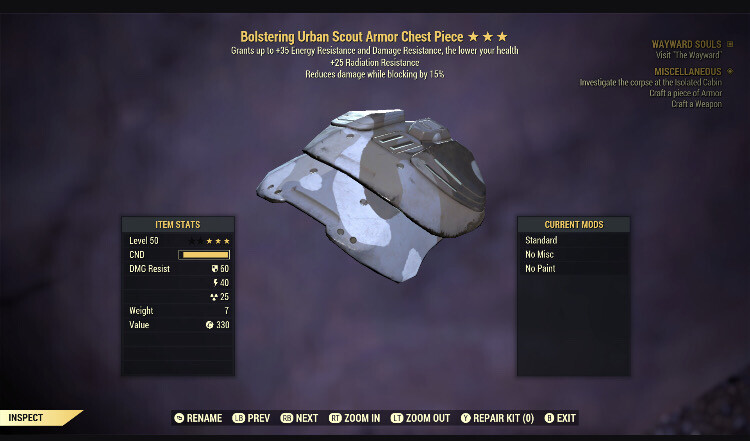 Bolstering U Scout C 