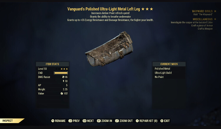 Vanguard Armor