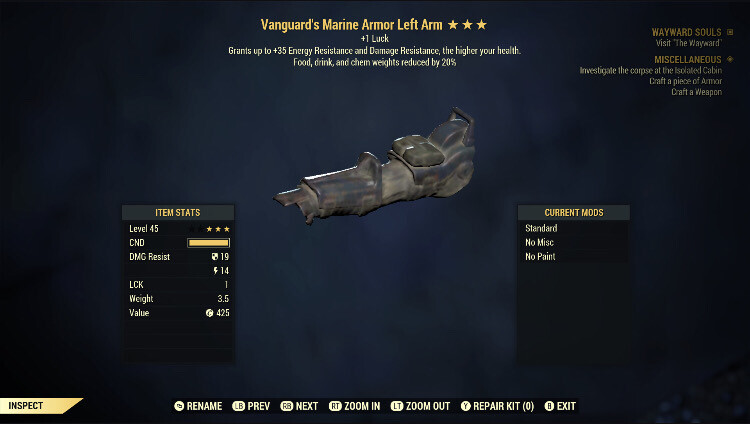 Vanguard 1L FDC Marine LA