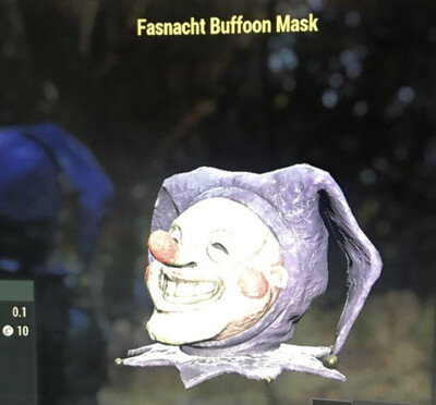Fasnacht Buffoon Mask