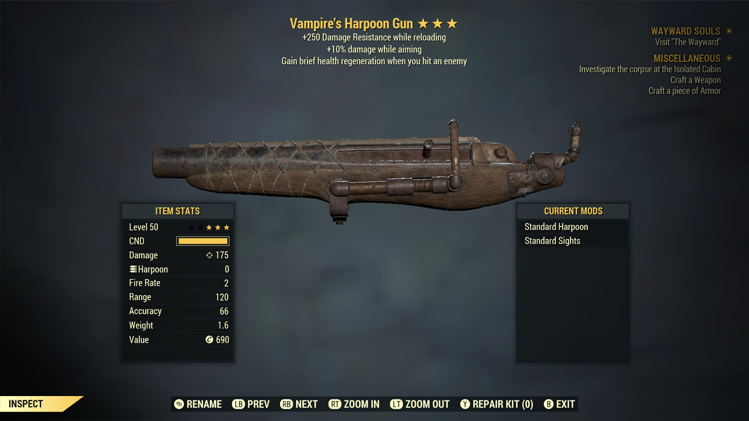 Vampire 25/250 Harpoon Gun
