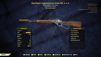 Ghoul Slayers Explosive 90 Lever Action